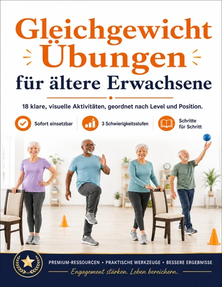 Gleichgewichtsübungen für Senioren