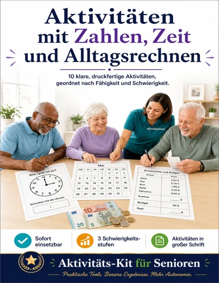 Aktivitäten mit Zahlen, Zeit und Alltagsrechnen