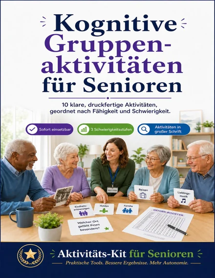 Kognitive Gruppenaktivitäten für Senioren