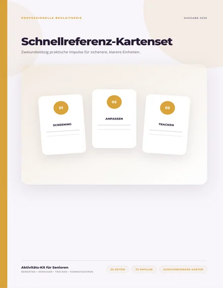 Schnellreferenz-Kartenset